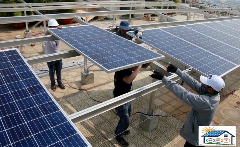 HỆ THỐNG ĐIỆN MẶT TRỜI HÒA LƯỚI CÓ LƯU TRỮ TẠI HẢI DƯƠNG – HPT SOLAR